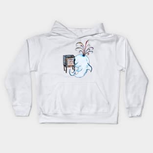 Yes whale Kids Hoodie